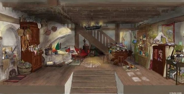ghibli park howl stanza design